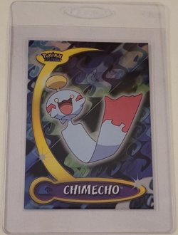 2004 POKEMON Chimecho #18 HOLO SILVER FOIL Advanced Challenge CARD NM/MT Topps - Image 1