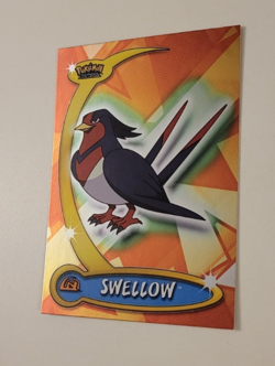 2004 POKEMON Swellow #75 HOLO SILVER FOIL Advanced Challenge CARD NMMT Topps CCG - Image 3