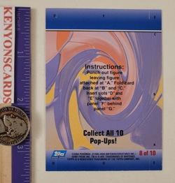 2004 POKEMON Charizard #8 POP-UPS Advanced Challenge CHASE CARD NM Topps * RARE - Image 5