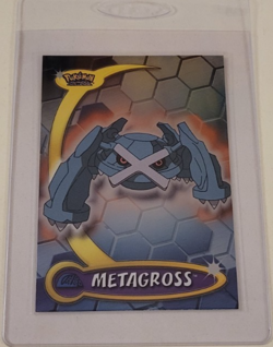 2004 POKEMON Metagross #45 HOLO SILVER FOIL Advanced Challenge CARD NM/MT Topps - Image 1