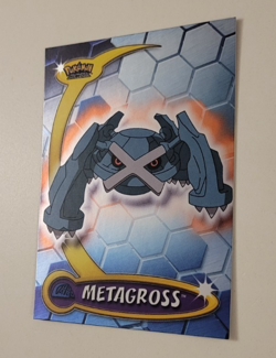 2004 POKEMON Metagross #45 HOLO SILVER FOIL Advanced Challenge CARD NM/MT Topps - Image 3