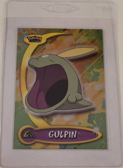 2004 POKEMON Gulpin #35 HOLO SILVER FOIL Advanced Challenge CARD NM/MT Topps CCG - Image 1