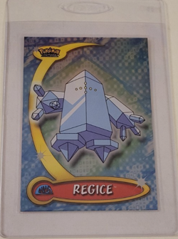 2004 POKEMON Regice #55 HOLO SILVER FOIL Advanced Challenge CARD NM/MT Topps CCG - Image 1