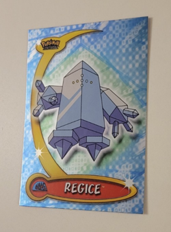 2004 POKEMON Regice #55 HOLO SILVER FOIL Advanced Challenge CARD NM/MT Topps CCG - Image 3