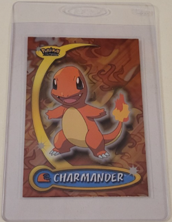 2004 POKEMON Charmander #17 HOLO SILVER FOIL Advanced Challenge CARD NM/MT Topps - Image 1