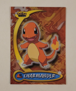 2004 POKEMON Charmander #17 HOLO SILVER FOIL Advanced Challenge CARD NM/MT Topps - Image 2