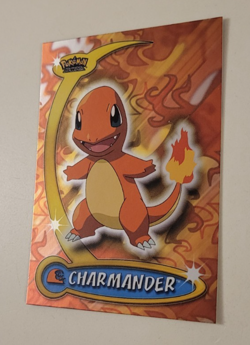 2004 POKEMON Charmander #17 HOLO SILVER FOIL Advanced Challenge CARD NM/MT Topps - Image 3