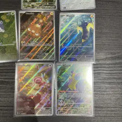 Pokemon joblot bundle. Illustration Rare Bundle 7x cards. all near mint. - Image 4