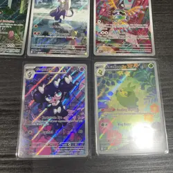 Pokemon joblot bundle. White flare Illustration Rare bunlde 7x cards. - Image 5