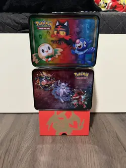 Pokemon TCG 2017 Lunchboxes and Evolutions Charizard Case with Random Cards - Image 2