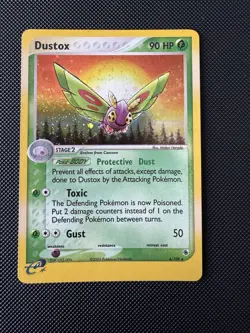 Pokemon Card - Dustox Holo - 6/109 - EX Ruby & Sapphire - 2003 - Image 1