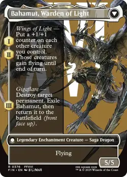 Dion, Bahamut's Dominant // Bahamut, Warden of Light (Borderless) [FINAL - Image 2