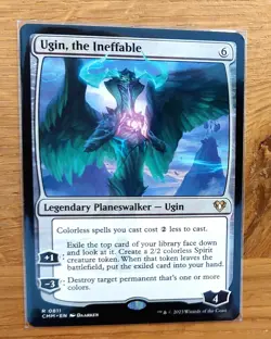 Mtg Magic: Ugin der Unergrundliche, the Ineffable, English Planeswalker, Mint - Image 1