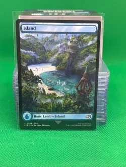 MTG - (Full Art) ISLAND #298 - Final Fantasy (C) - Image 1