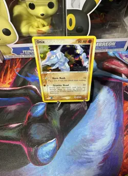 Pokemon Onix 69/109 Reverse Holo Stamped Team Rocket Returns LP - Image 1