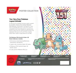 Pokemon TCG: Scarlet & Violet 151 Poster Collection Box Factory Sealed 820650853166 - Image 2