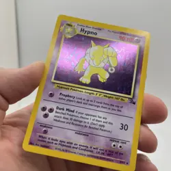 Pokemon TCG Hypno 8/62 Fossil Unlimited Holo Rare Condition - Image 3