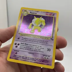 Pokemon TCG Hypno 8/62 Fossil Unlimited Holo Rare Condition - Image 4