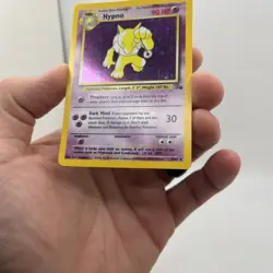 Pokemon TCG Hypno 8/62 Fossil Unlimited Holo Rare Condition - Image 5