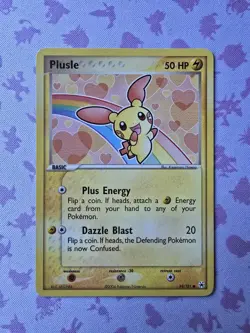 2004 Pokemon EX Hidden Legends Plusle 69/101 Non Holo LP - Image 1