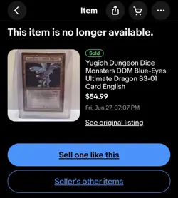 DungeonDice Monsters SEALED Blue-Eyes White Dragon B1-01 | Ultimate Dragon B3-01 - Image 3