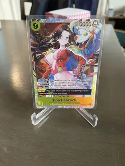 Boa Hancock OP14-112 SR The Azure Sea’s Seven Foil One Piece TCG English NM - Image 1