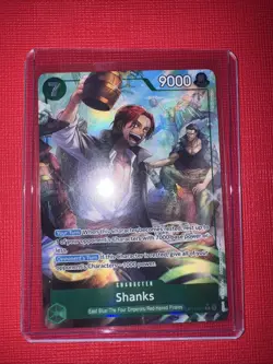 Shanks (Alternate Alt Art) OP14-027 R THE AZURE SEA'S SEVEN English - Image 1