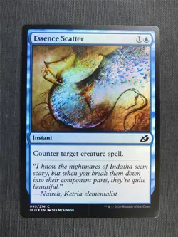 Essence Scatter Foil - IKO - Mtg Card - Image 1