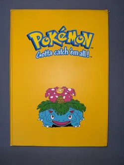 Vintage 1999 Yellow Venusaur Pokemon Card Binder A4 | New/ Excellent Condition - Image 1