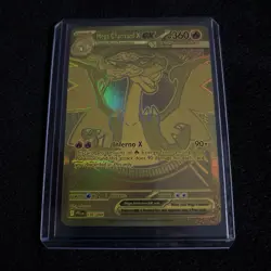 Mega Charizard X EX Phantasmal Flames 130/94 Mega Ultra Rare Gold Card RARE - Image 1