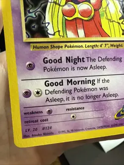 Pokemon TCG Sabrina's Jynx Gym Heroes Card 59/132 Unlimited - Image 2