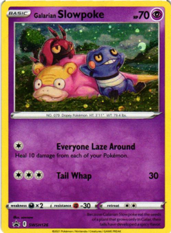 Galarian Slowpoke - Promo SWSH: Sword & Shield Promo Cards SWSH126 LP - Image 1