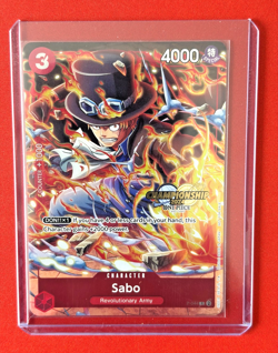 Sabo (CS 2024 Event Pack Finalist) P-044 P One Piece Promotion Cards Foil ONLY. - Image 2