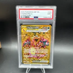 Pokemon TCG Charizard EX Obsidian Flames Holo Hyper Rare Card 228/197 PSA 9 - Image 1