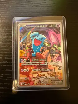 Team Rocket's Wobbuffet 203 Sv: Scarlet & Violet Promo Cards Holo NM - Image 1