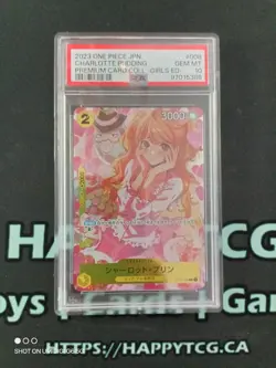PSA 10 One Piece Premium Card Collection Girls Edition Charlotte Pudding - Image 1