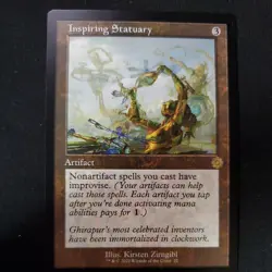 MTG Inspiring Statuary The Brothers' War Retro Artifacts 22 Regular Rare - Image 1