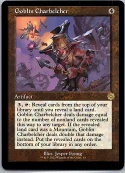 MTGGoblin Charbelcher (018) Regular Rare The Brothers' War Retro Artifacts M/NM - Image 1
