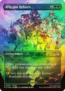 A Realm Reborn Chocobo Track Foil Final Fantasy MTG NM - Image 1