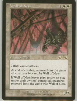 Wall of Nets 24 Vintage LP Non-Foil Exodus MTG - Image 1
