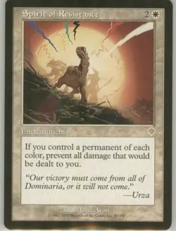 Spirit of Resistance 38 Vintage LP Non-Foil Invasion MTG - Image 1