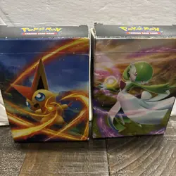 Pokemon Trading Card Game: Victini V Battle Theme Deck 2 pack used - Image 1
