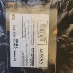 Pokemon TCG Team Rocket’s Zapdos - Destined Rivals GameStop Promo, Sealed - Image 2