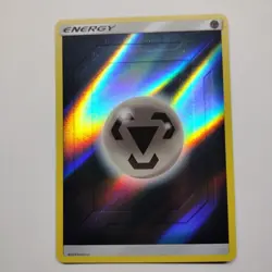 POKEMON STEEL ENERGY REVERSE HOLO HIDDEN FATES 2019 METAL ENERGY MINT - Image 1