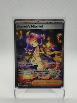 Acerola's Mischief - 183/132 - SIR - Pokemon TCG: Mega Evolutions - Image 1