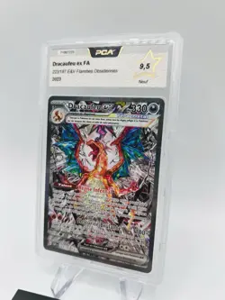 PCA 9,5 Carte Pokemon Dracaufeu EX 223/197 Flammes Obsidiennes EV3 - Image 2