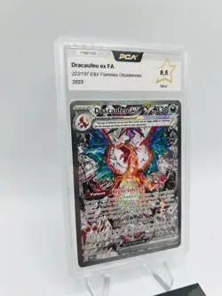 PCA 9,5 Carte Pokemon Dracaufeu EX 223/197 Flammes Obsidiennes EV3 - Image 3