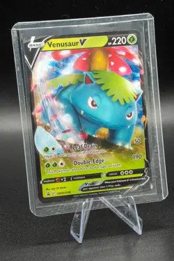 Venusaur V Sword & Shield Black Star Promo SWSH100 Pokemon TCG LP Light Play - Image 5