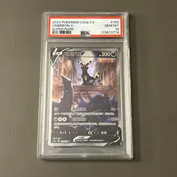 Pokemon TCG: Sword & Shield Umbreon V Alt Art CS4a CS 152/132 PSA 10 GEM MINT!! - Image 1