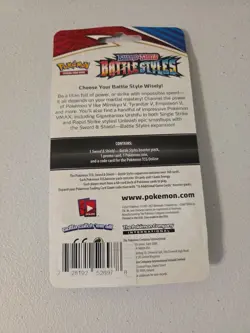 New 🔥 Sealed Pokemon Sword & Shield Battle Styles Blister - Charmander Promo x4 728192526978 - Image 3
